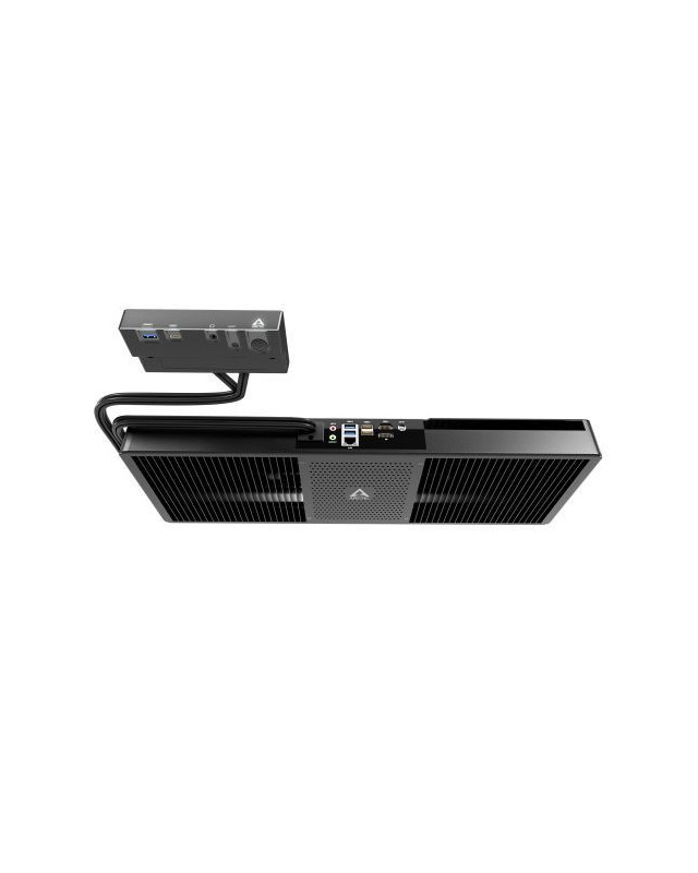 Arctic Senza Under Desk PC, Ryzen 7 5700G, 32GB DDR4, 1TB SSD, Wi-Fi 6E, 2.5G LAN, USB-C, Silent Passive Cooling, Windows 11 Home N