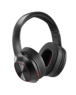 Hama (Spirit Calypso III) Bluetooth Headset w/ Mic, Bass Boost, Foldable, Passive Noise Suppression, Up to 60hrs Battery, Black