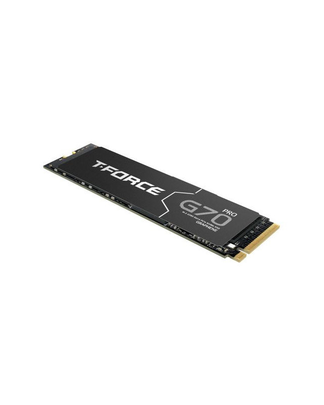 Team 1TB T-Force G70 Pro M.2 NVMe Gen4 SSD, M.2 2280, PCIe4, 3D NAND, R/W 7400/5500 MB/s, Graphene Heatsink
