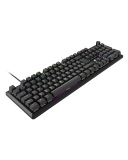 Corsair K70 CORE RGB Mechanical Gaming Keyboard, USB, Red Linear Switches, Sound Dampening, Rotary Dial, Aluminium Top Plate, Black