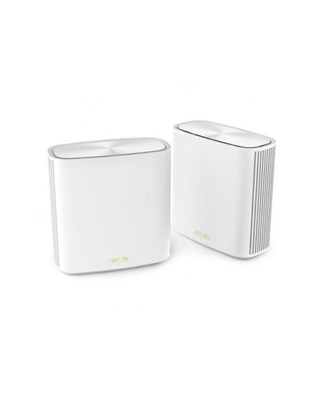 Asus (ZenWiFi XD6S) AX5400 Dual-Band Wi-Fi 6 Routers, 2 Pack, 1x GB LAN, GB WAN, AiMesh Tech, Tri-Core Processor, White