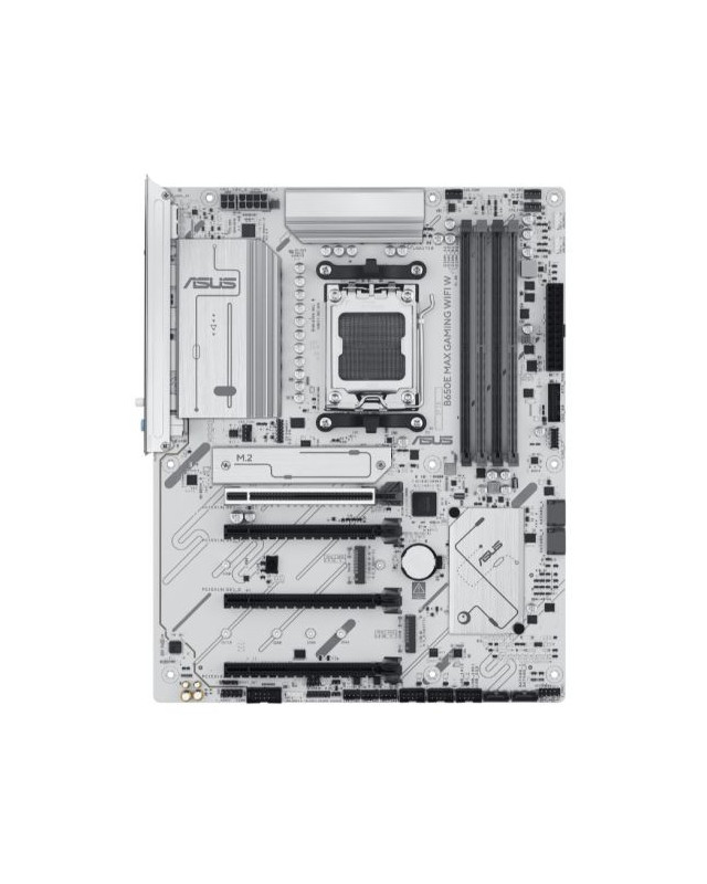 Asus B650E MAX GAMING WIFI W, AMD B650, AM5, ATX, 4 DDR5, HDMI, DP, Wi-Fi 6E, 2.5G LAN, PCIe5, 3x M.2, White