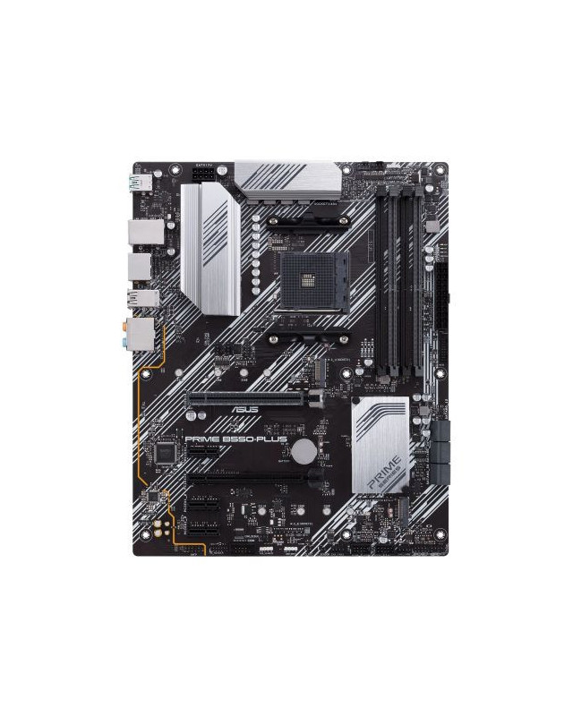 Asus PRIME B550-PLUS, AMD B550, AM4, ATX, 4 DDR4, HDMI, DP, XFire, PCIe4, M.2