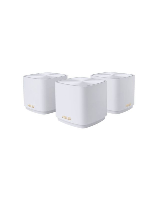 Asus AX5400 (ZenWiFi XD5) AX3000 Dual Band Mesh Wi-Fi 6 System, 3 Pack, GB LAN, GB WAN, 160MHz Bandwidth, AiMesh, AiProtection, White