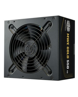 Cooler Master 550W MWE Gold V3 ATX 3.1 PSU, Fully Wired, HDB Bearing Fan, 80+ Gold