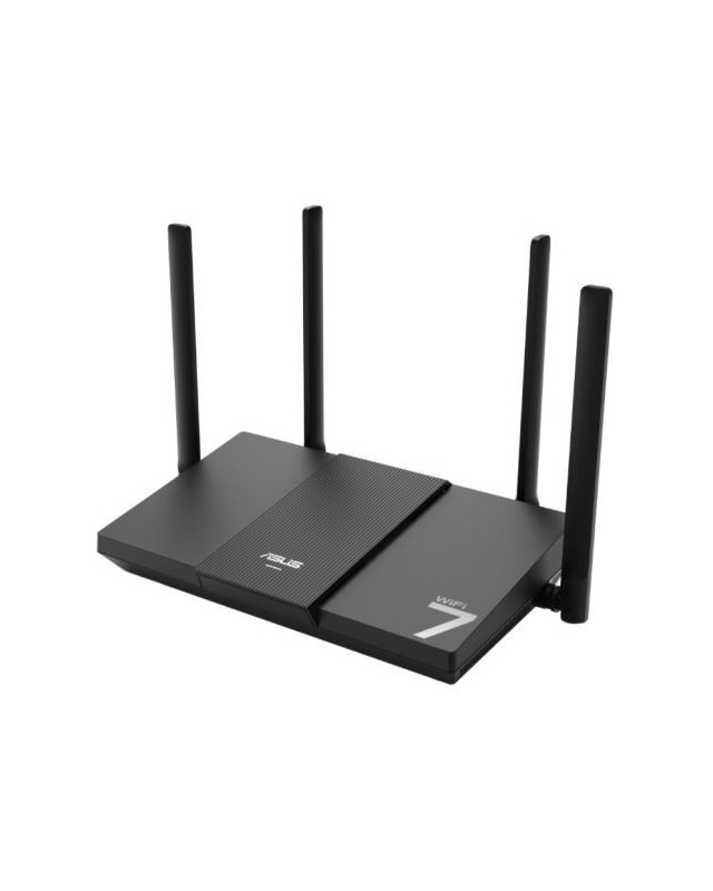 Asus (RT-BE50) BE3600 Dual Band Wi-Fi 7 Smart AiMesh Extendable Router, 2.5G WAN, 3x GB LAN, MLO, 4K-QAM, IoT Network