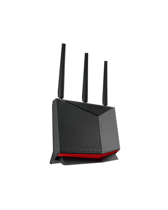 Asus (RT-BE86U) BE6800 Dual Band Wi-Fi 7 Gigabit Router, 10G WAN/LAN, 2.5G Ports, 4K-QAM, MLO, AiMesh, 20G WAN/LAN Capacity