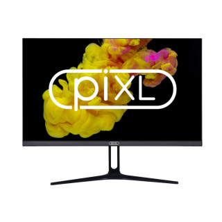piXL PX24IVHF 24 Inch Frameless Monitor, Widescreen IPS LCD Panel, 5ms Response Time, 75Hz Refresh Rate, Full HD 1920 x
