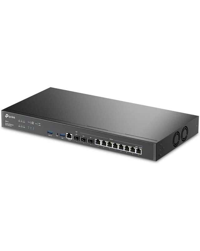 TP-LINK (ER8411) Omada VPN Router with 10G Ports, Omada SDN, 2x 10GE SFP+, Up to 10 WAN, Abundant Security Features