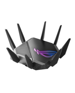 Asus (GT-AXE11000) ROG Rapture AXE11000 Wi-Fi 6E Tri-Band Gaming Wi-Fi 6 Router, 6GHz Band, 2.5G WAN/LAN port, RGB, AiMesh, Game Acceleration