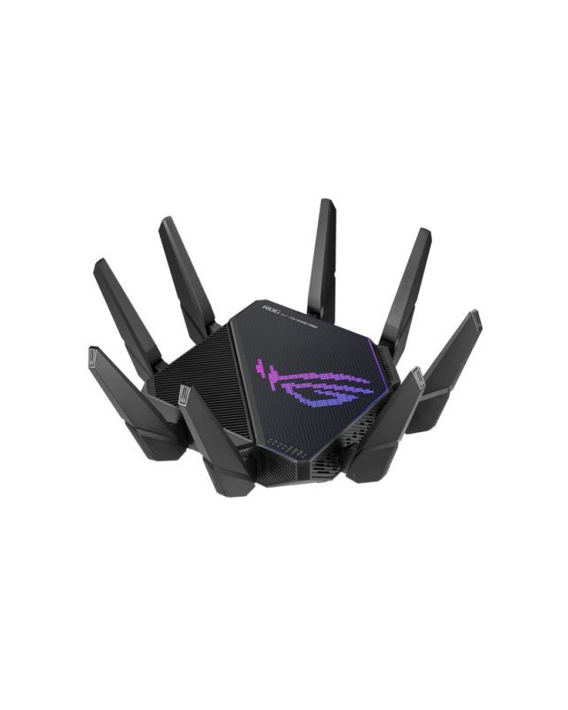 ASUS (GT-AX11000 PRO) ROG Rapture AX11000 Wireless Tri-Band Wi-Fi 6 Gaming Router, 10G LAN, 2.5G WAN, AiMesh, RangeBoost Plus, RGB