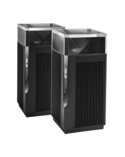 Asus (ZenWiFi Pro XT12) AX11000 Tri-Band Mesh Wi-Fi 6 Routers, 2 Pack, AiMesh Tech, 2.5G WAN, 2.5G LAN, 2x GB LAN, OFDMA, MU-MIMO