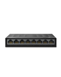 TP-LINK (LS1008G) 8-Port Gigabit Unmanaged Desktop LiteWave Switch, Plastic Case