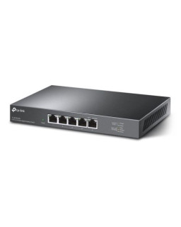 TP-LINK (TL-SG105-M2) 5-Port Unmanaged 2.5G Multi-Gigabit Desktop Switch, 5x 100/1G/2.5G, Fanless, Steel Case