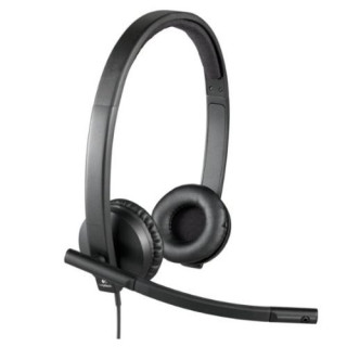 Logitech H570E Stereo Headset with Boom Mic,...