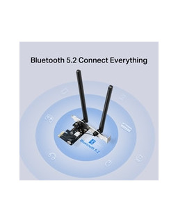 Mercusys MA86XE AXE5400 Tri-Band Wi-Fi 6E Bluetooth PCI Express Adapter