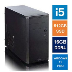 i5-11400, 16GB 3200MHz, 512GB SSD, Bequiet 450W, No Optical, KB & Mouse, Windows 11 Pro