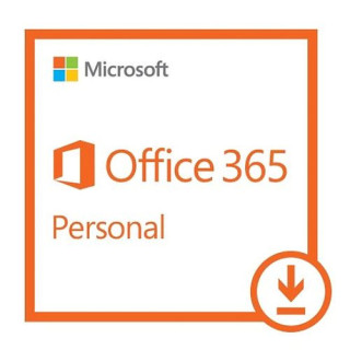 Microsoft Office 365 Personal, 1 Licence via email, 1 User, Up to 5 Devices, 1 Year Subscription, Electronic Download