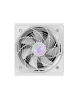 Gigabyte AORUS ELITE ICE 850W White PSU - Fully Modular, 80 PLUS Platinum, ATX 3.1, PCIe 5.0 Ready, 12VHPWR, Silent 120mm FDB Fa
