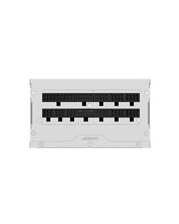 Gigabyte AORUS ELITE ICE 850W White PSU - Fully Modular, 80 PLUS Platinum, ATX 3.1, PCIe 5.0 Ready, 12VHPWR, Silent 120mm FDB Fa