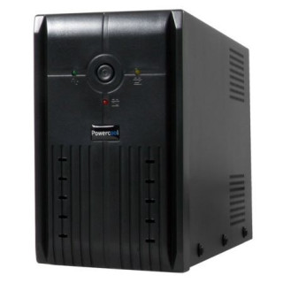 Powercool 650VA Smart UPS, 390W, LED Display, 2...