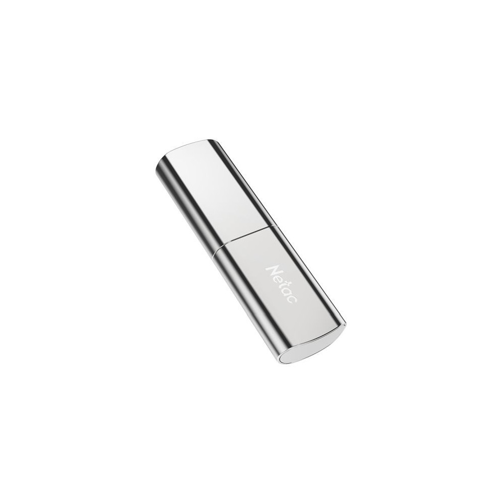 Netac 256GB USB 3.2 Gen2 Memory Pen, US2, Zinc Alloy Casing, Cap, R/W 550/500 MB/s