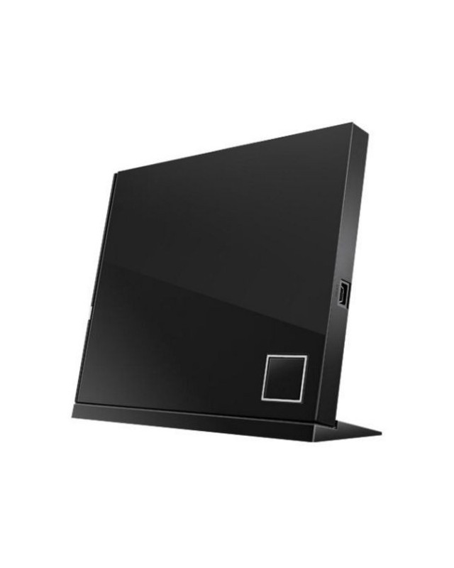 Asus (SBW-06D2X-U) External Slimline Blu-Ray Writer, USB 2.0, 6x, BDXL & 3D Support, Cyberlink Power2Go 8