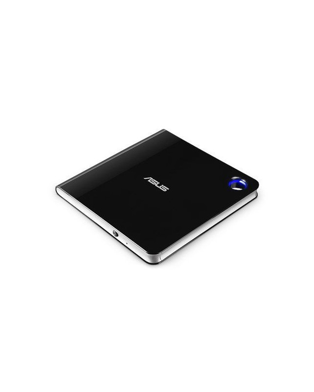 Asus (SBW-06D5H-U) Ultra-slim External Blu-Ray Writer, 6x, USB 3.1 A/C, M-DISC Support, Cyberlink Power2Go 8