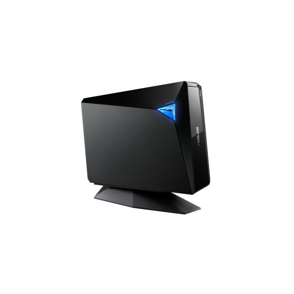 Asus TurboDrive (BW-16D1H-U PRO) External Ultra-Fast 16X Blu-Ray Writer w/ Stand, USB 3.1 Gen1 Type-A, M-DISC Support