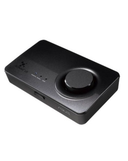 Asus Xonar U5 5.1-Channel USB Sound Card & Headphone Amplifier, 192kHz/24-bit HD Sound, Sonic Studio Suite
