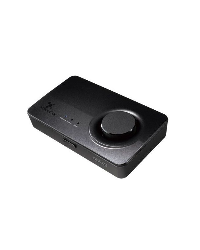 Asus Xonar U5 5.1-Channel USB Sound Card & Headphone Amplifier, 192kHz/24-bit HD Sound, Sonic Studio Suite