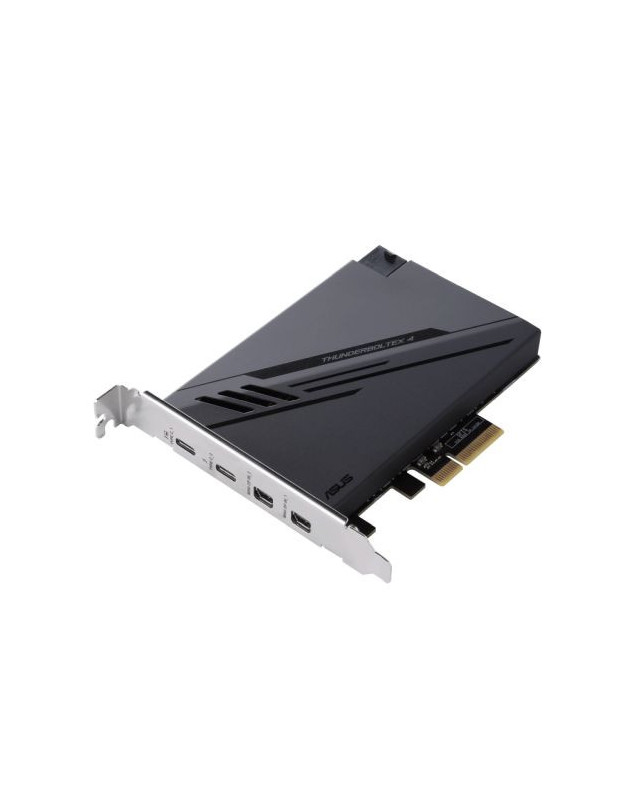 Asus ThunderboltEX 4 Card, PCI Express, 2 x Thunderbolt 4 (USB-C), 2 x Mini DisplayPort In, TBT Header, USB 2.0 Header