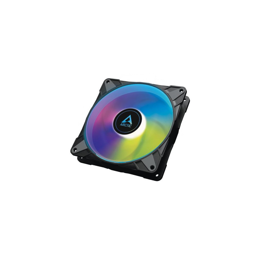 Arctic 14cm P14 Semi-Passive PWM PST ARGB Case Fan, Fluid Dynamic, 12 LEDs, 200-1900 RPM, 0dB Mode