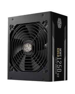 Cooler Master 1250W MWE Gold V2 ATX 3.0 PSU, Fully Modular, FDB Bearing Fan, 80+ Gold