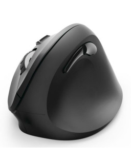 Hama Vertical Ergonomic EMW-500 Wireless Optical Mouse, 6 Buttons, 1000-1800 DPI, Black *Right Handed version*