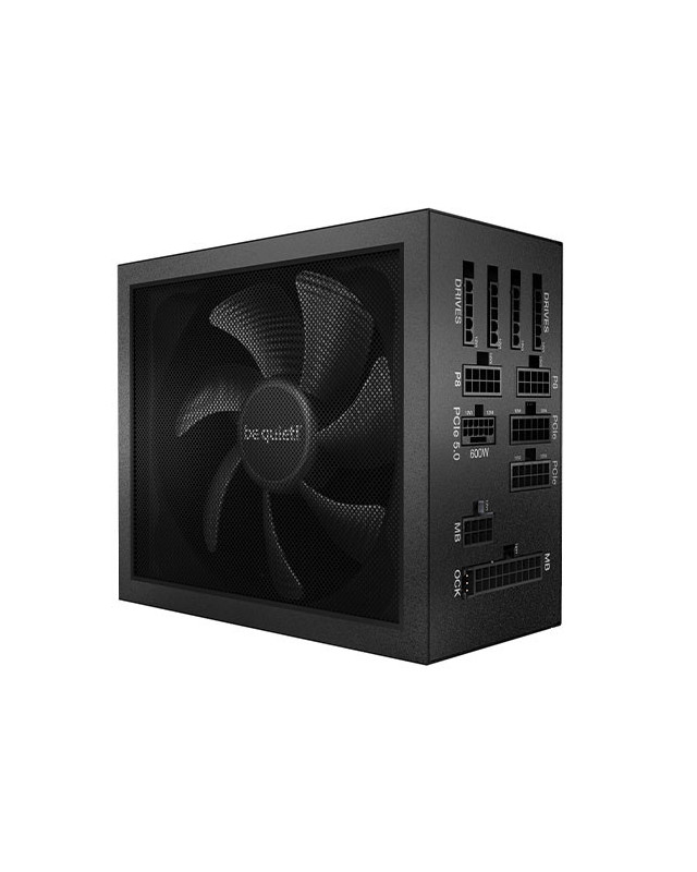 Be Quiet! 1000W Dark Power 13 PSU, Fully Modular, Fluid Dynamic Fan, 80+ Titanium, ATX 3.0, PCIe 5.0, Quad Rail, Full-Mesh PSU Front, OC Key