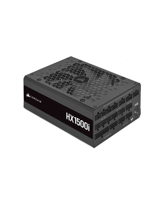 Corsair 1500W HX1500i V2 PSU, Fluid Dynamic Fan, Fully Modular, Ultra-Low Noise, 80+ Platinum, ATX 3.0, PCIe 5.0