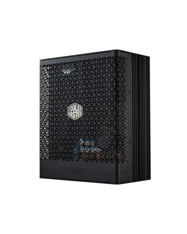 Cooler Master 1100W X Silent Edge Platinum 230V ATX 3.1 Fanless PSU, Fully Modular, Digital Monitor, PCIe 5.1, 80+ Platinum