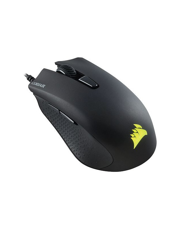 Corsair Harpoon Pro RGB FPS/MOBA Lightweight Optical Gaming Mouse, Omron Switches, 12000 DPI, 6 Programmable Buttons