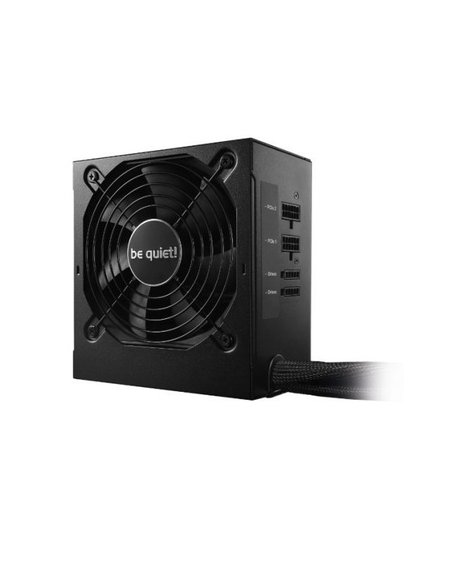 Be Quiet! 500W System Power 9 CM PSU, Semi-Modular, Sleeve Bearing, 80+ Bronze, Dual 12V, Cont. Power