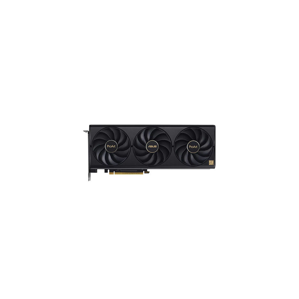 Asus ProArt RTX4070 OC, PCIe4, 12GB DDR6X, HDMI, 3 DP, 2565MHz Clock, Compact 2.5 Slot Frame, Overclocked