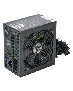 Vida Lite 500W ATX PSU, Fluid Dynamic Ultra-Quiet Fan, Flat Black Cables, Power Lead Not Included, Black