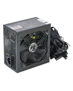 Vida Lite 650W ATX PSU, Fluid Dynamic Ultra-Quiet Fan, PCIe, Flat Black Cables, Power Lead Not Included, Black