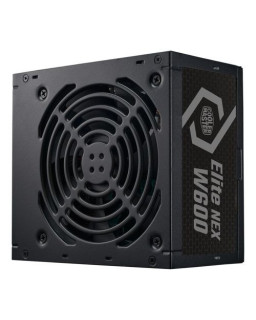 Cooler Master 600W Elite NEX W600 230V PSU, Fully Wired, Sleeve Bearing Fan, 80+ White
