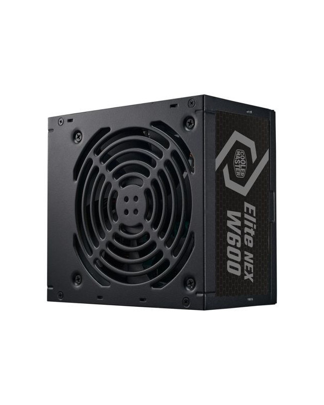 Cooler Master 600W Elite NEX W600 230V PSU, Fully Wired, Sleeve Bearing Fan, 80+ White