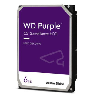 WD 3.5", 6TB, SATA3, Purple Surveillance Hard...