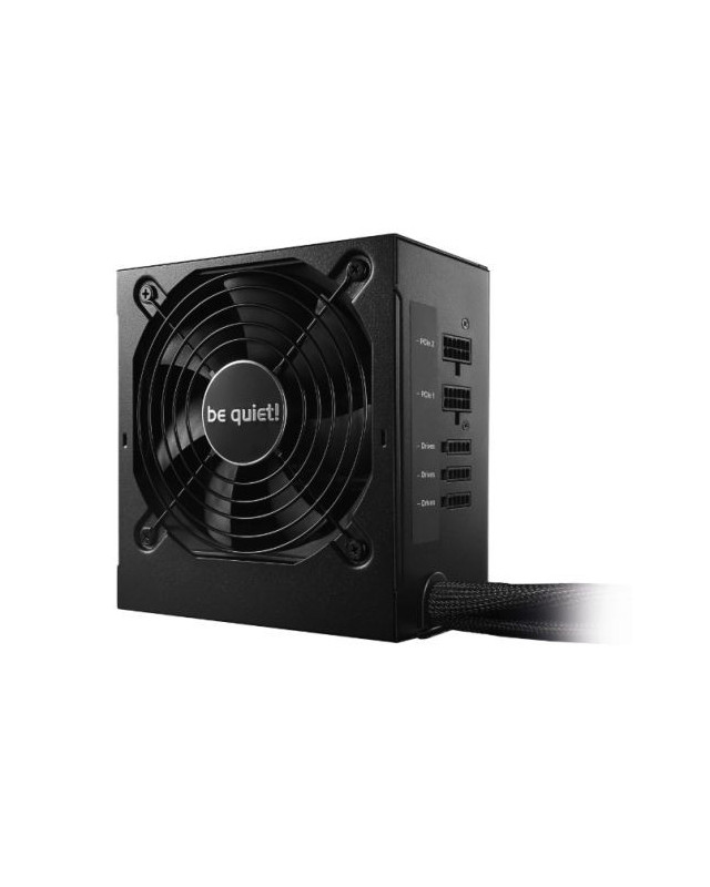 Be Quiet! 600W System Power 9 PSU, Semi-Modular, Sleeve Bearing, 80+ Bronze, Dual 12V, Cont. Power