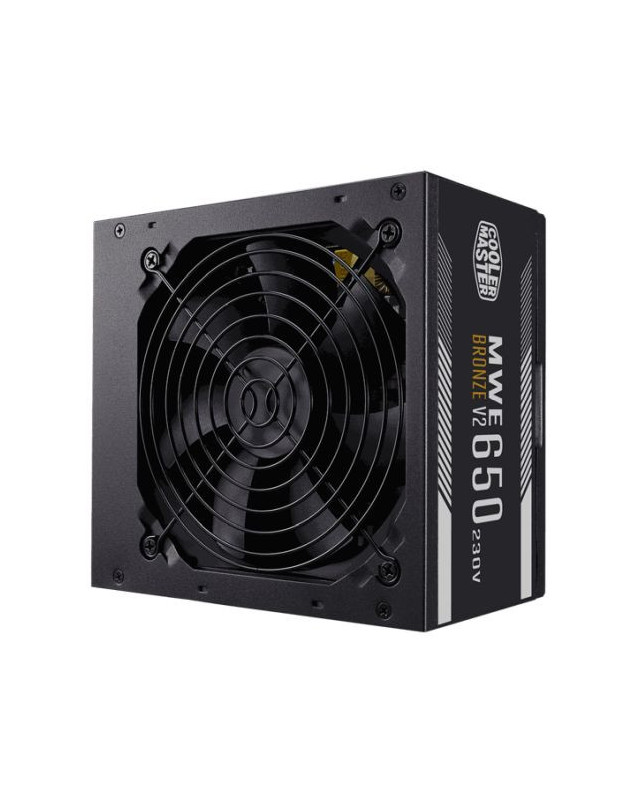 Cooler Master 650W MWE Bronze V2 230V ATX 2.52 PSU, Fully Wired, HDB Bearing Fan, 80+ Bronze