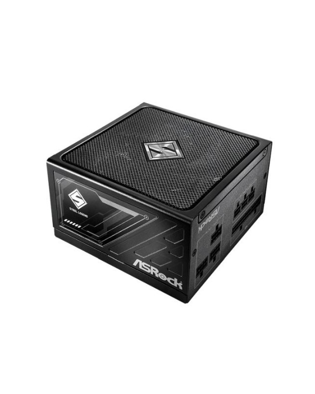 Asrock 650W Steel Legend SL-650G PSU, Fully Modular, 80+ Gold, Cybenetics Platinum & Lambda A+, ATX 3.1