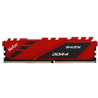 Netac Shadow Red, 8GB, DDR4, 3200MHz...